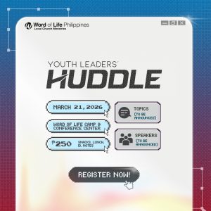 LCM Youth Leaders' Huddle (March 2026)